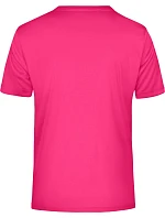 Daiber JN 736 Pánské sportovní tričko s výstřihem do V 02.0736 pink Daiber JN 736 Pánské sportovní tričko s výstřihem do V 02.0736 pink