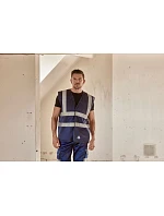 Yoko HVW 120 Hi-Vis síťovaná bezpečnostní vesta 79.W120 sky blue Yoko HVW 120 Hi-Vis síťovaná bezpečnostní vesta 79.W120 sky blue
