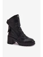 Dámské kotníkové boty Vinceza – černé