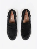 Pěkné polobotky černé dámské platforma Pěkné polobotky černé dámské platforma