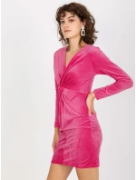 Šaty RP SK 8157.09X tmavě růžová Šaty RP SK 8157.09X tmavě růžová