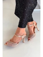 Sandály na podpatku  model 222730 Step in style