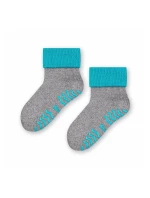 Dětské ponožky Steven art.155 Cotton Candy ABS 20-25 Dětské ponožky Steven art.155 Cotton Candy ABS 20-25