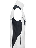 Daiber JN 822 Pracovní vesta - Strong 02.0822 white/carbon Daiber JN 822 Pracovní vesta - Strong 02.0822 white/carbon
