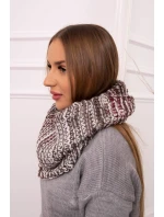 KN16 Dámský komín mocca