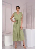 Merlotina Olivové šaty - Merribel Merlotina Olivové šaty - Merribel