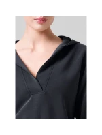 CASALL Peachy Mikina s kapucí do V černá