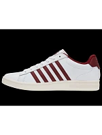 Tenisky K-swiss COURT TIEBREAK II WHITE/TIBETAN RED/SNOW WHITE-M (04413-152-M)