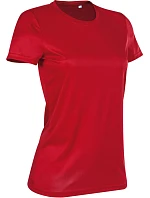 Stedman Sports-T Women Dámské sportovní tričko Interlock 05.8100 crimson red