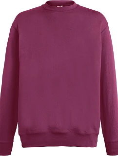 Fruit of the Loom Lightweight Set-In Sweat Pánská mikina 16.2156 burgundy