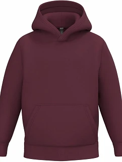 Kariban K 477 Dětská mikina s kapucí 20.K477 wine