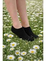 DÁMSKÉ PONOŽKY HLADKÉ BAMBUSOVÉ SE SILIKONEM 281028