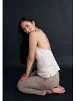 Dámské pyžamo Silky Sensuality PSW X - ECRU WHITE - ecru 1595 - TRIUMPH