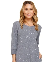 Noční košile 4129 grey plus - Doctornap Noční košile 4129 grey plus - Doctornap