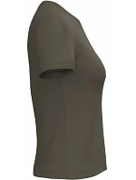 Kariban K 381 Dámské tričko s výstřihem do V 20.K381 dark khaki Kariban K 381 Dámské tričko s výstřihem do V 20.K381 dark khaki