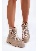 Dámské módní sněhule Béžove Kallen