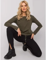 Halenka RV BZ 5122.02P khaki barva