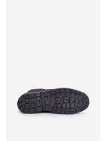 Zateplené pánské boty černé McBraun