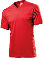 Stedman Classic-T V-neck Tričko s výstřihem do V 05.2300 scarlet red Stedman Classic-T V-neck Tričko s výstřihem do V 05.2300 scarlet red