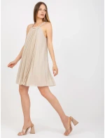 Šaty DHJ SK 0010.35 světle béžová