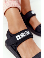 Dámské sportovní sandále Big Star - černé