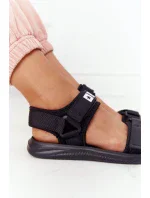 Dámské sportovní sandále Big Star - černé