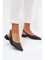 Sandály na podpatku model 209432 Step in style Sandály na podpatku model 209432 Step in style