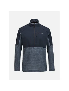 Pánská mikina PEAK PERFORMANCE M Freelight Alpha Half Zip, barva tmavě modrá