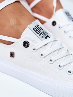 Dámské klasické tenisky Big Star - bílé