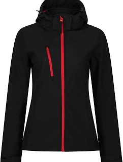 Regatta TRA 702 Dámská 3-vrstvá softshell bunda "Venturer" 36.A702 black/classic red