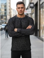 Pánský svetr černý WX2311z Pánský svetr černý WX2311z