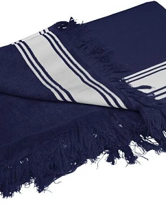 Kariban K 128 Plážová osuška Fouta 20.K128 navy/white