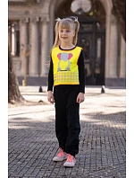Korntex FUN Dětská bezpečnostní vesta 76.FUNY hi vis yellow/dog Korntex FUN Dětská bezpečnostní vesta 76.FUNY hi vis yellow/dog