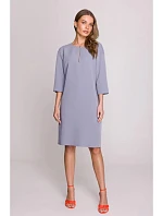 Dámské šaty S394 holubičí šedá - Stylove