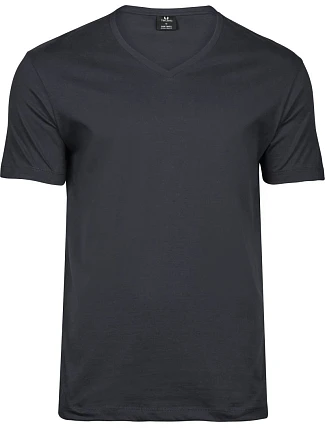 Tee Jays TJ 8006 Pánské tričko do V "Fashion SOF TEE®" 18.8006 dark grey