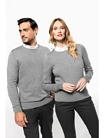 Kariban PK 900 Pánský svetr Supima® 20.0900 grey heather Kariban PK 900 Pánský svetr Supima® 20.0900 grey heather