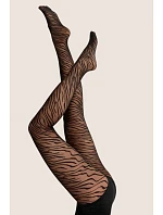 Tenké punčocháče - vzor SAVANA