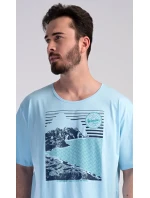 Pánská noční košile s krátkým rukávem Wander