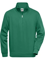 Daiber JN 831 Pracovní mikina s 1/4 zipem 02.0831 dark green Daiber JN 831 Pracovní mikina s 1/4 zipem 02.0831 dark green