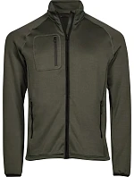 Tee Jays TJ 9100 Pánská strečová fleecová bunda 18.9100 deep green Tee Jays TJ 9100 Pánská strečová fleecová bunda 18.9100 deep green