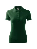 Pique Polo polokošile dámská dark green Pique Polo polokošile dámská dark green
