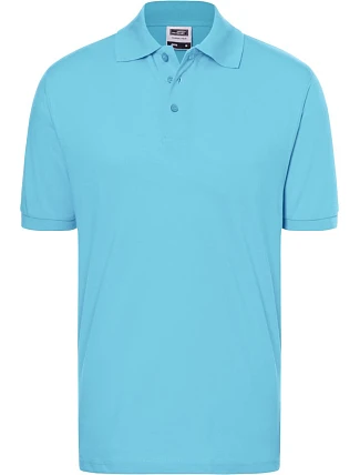 Daiber JN 70 Piqué polo 02.0070 sky blue