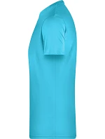 Daiber 8008 Pánské tričko z bio bavlny 02.8008 turquoise Daiber 8008 Pánské tričko z bio bavlny 02.8008 turquoise
