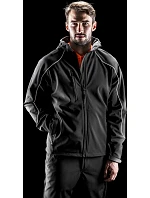 Result R 118X 3-vrstvá softshell bunda "IceFell" s kapucí 30.118X grey/black