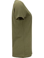 James Harvest Walcott T-Shirt Women Dámské tričko "Two-Tone" 62.4009 moss green