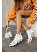 Vysoké Tenisky Big Star JJ274127 Bílý