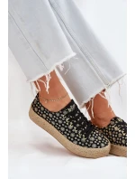 Vzory tenisky dámské na platformě s pletením Lee Cooper LCW-25-08-3647L černé