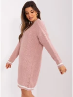 Šaty BA SK 8023 1.29X světle růžová Šaty BA SK 8023 1.29X světle růžová