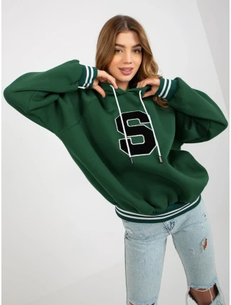 Mikina RV BL 8372.04P tmavě zelená