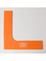Ploché značky - rohy 25x25 cm 4 ks jasně oranžové SMJ sport ZPN-O